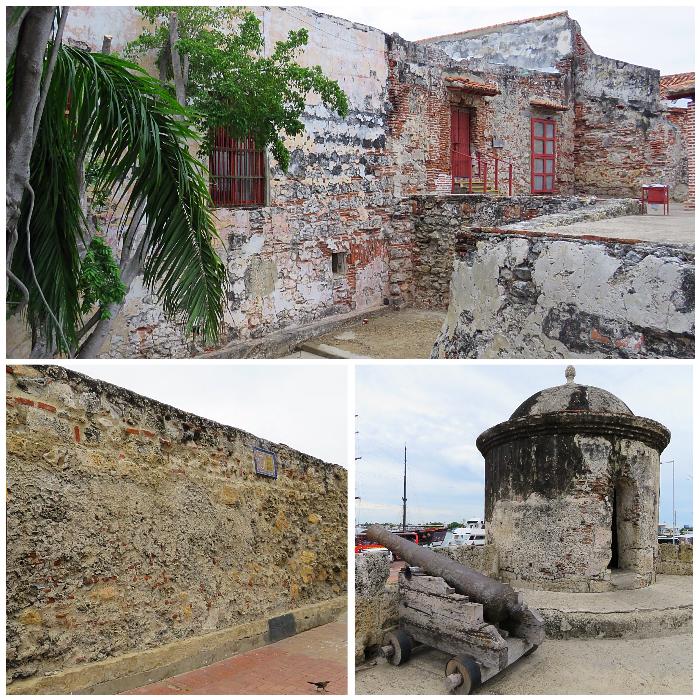 The Walls of Old Town Cartagena