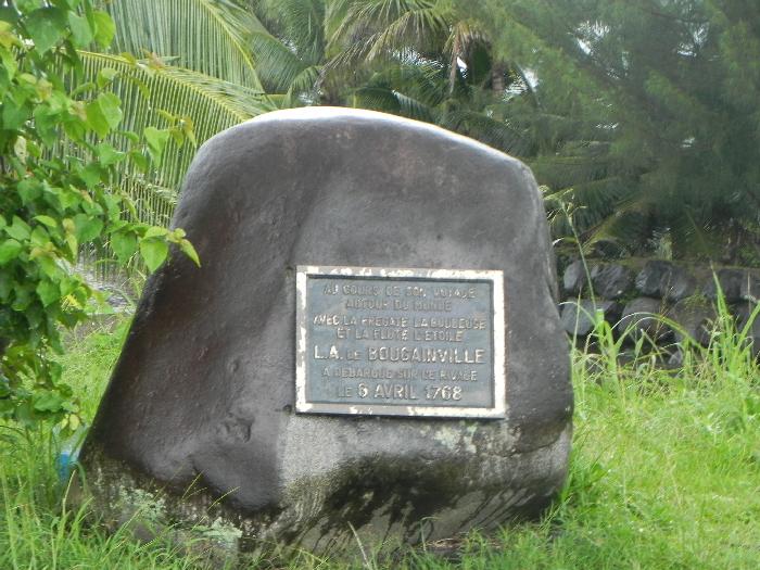Recognizing Bougainville's 1768 Arrival