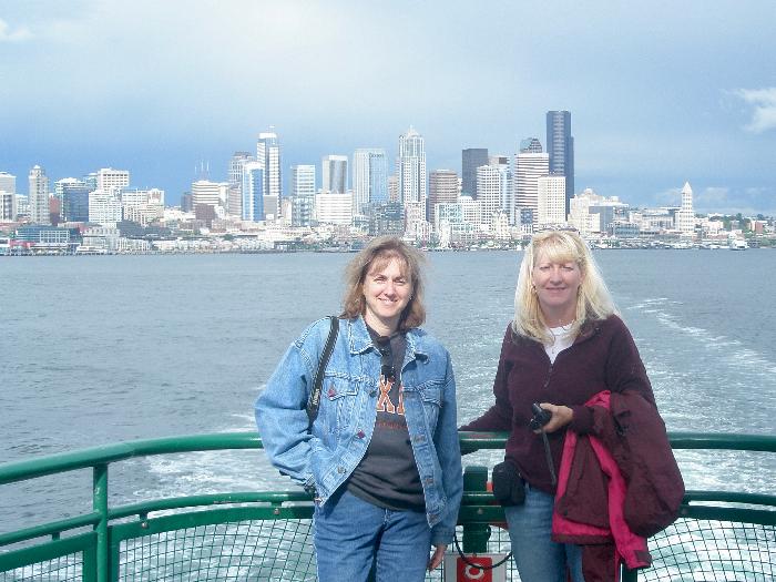 Aboard the Washington State Ferry