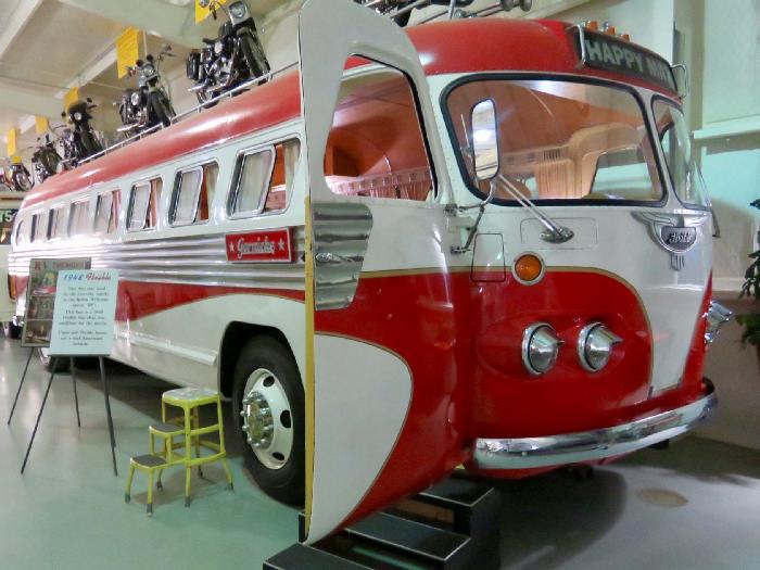 1948 Flxible Bus from movie RV starring Robin Williams