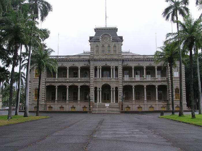 Oahu's Iolani Palace