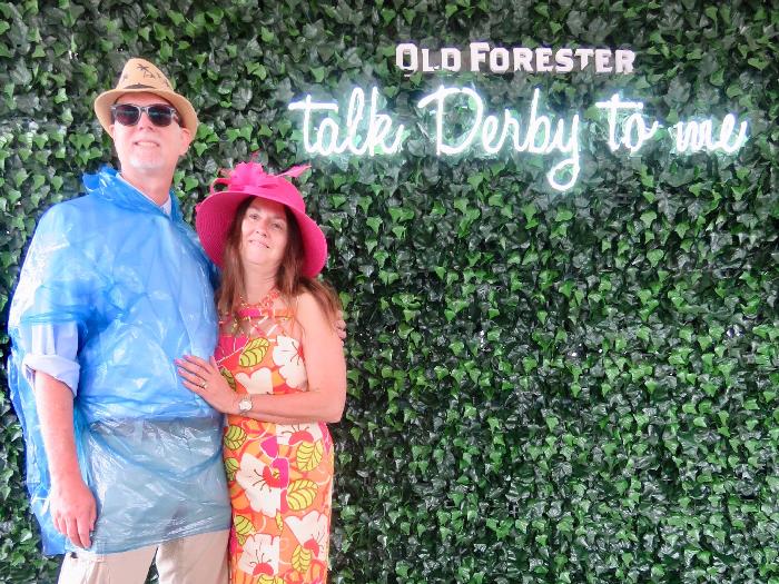 Old Forester's "Talk Derby to Me" Photo Op Stop