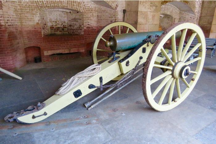 A Cannon at Fort Point