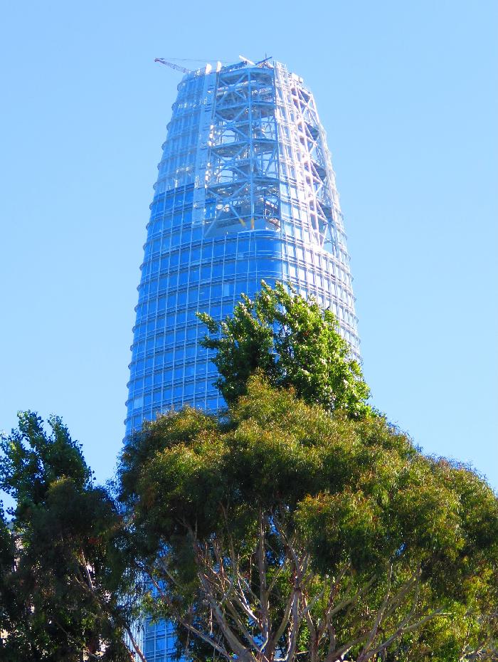 The Under-construction Salesforce Tower