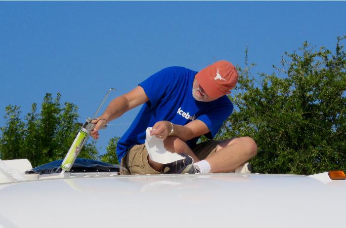 Sealing the Roof Fan