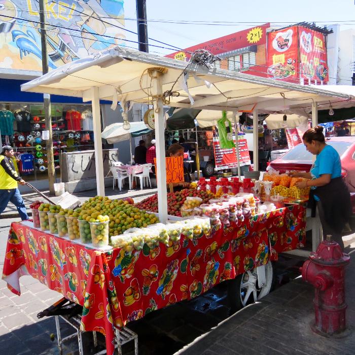 Street Vendor in Mazatlan