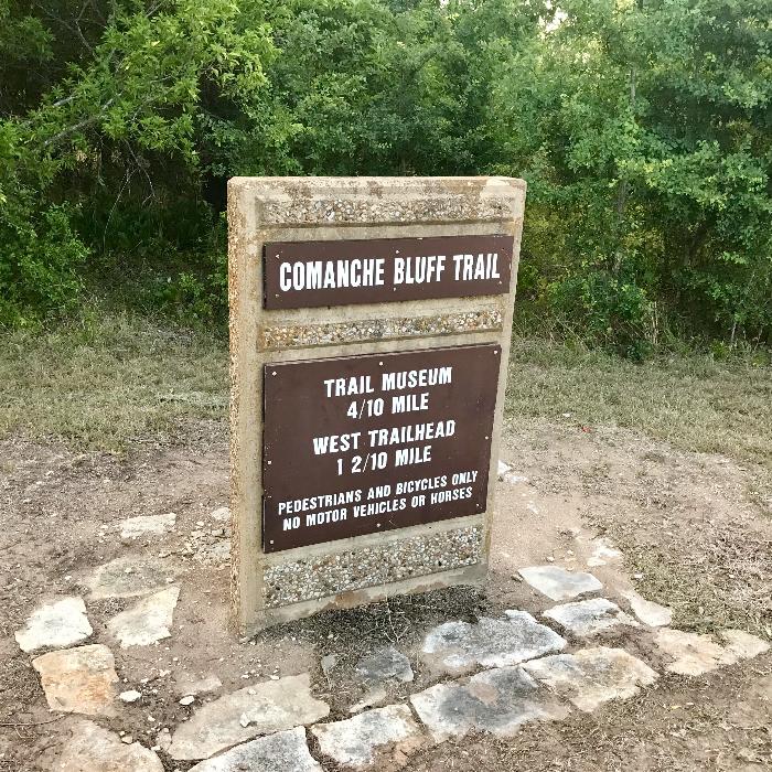 Comanche Bluff Trail East Trailhead