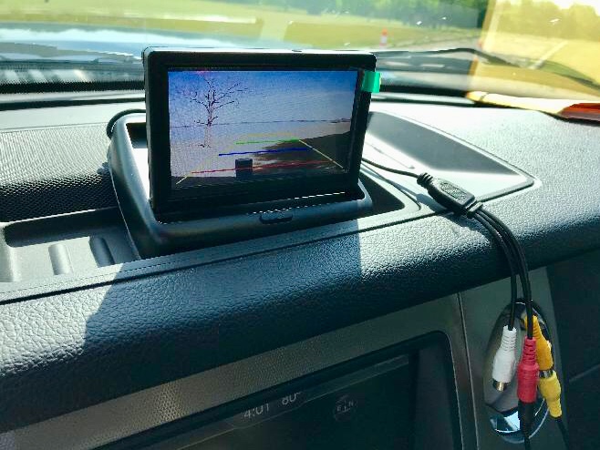Rear-View Camera Dash Display
