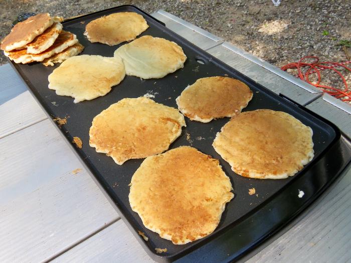 Pancakes on the Griddle