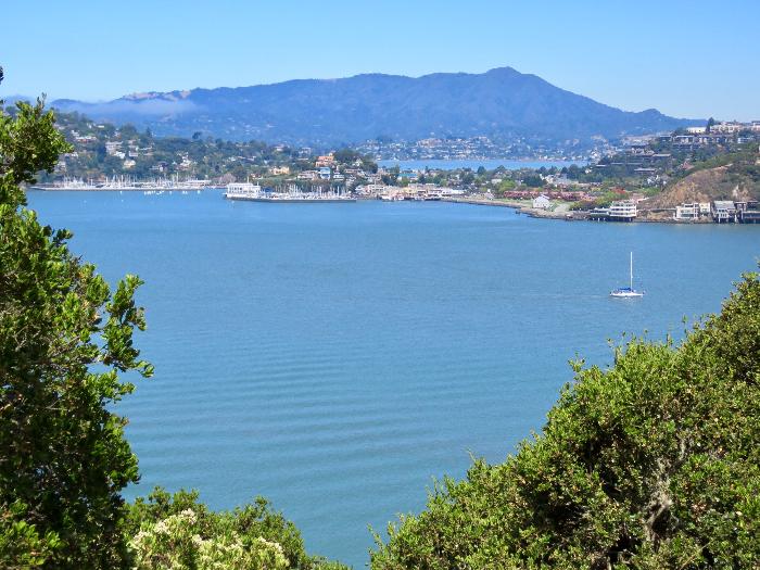 View from Perimeter Road on Angel Island