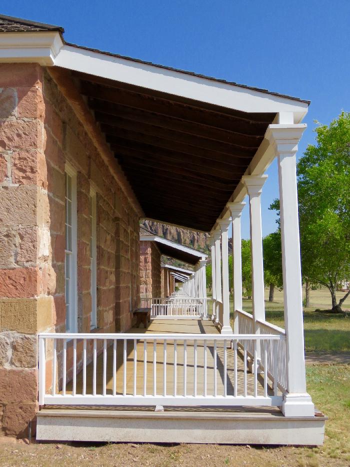 Officers' Row at Fort Davis National Historic Site