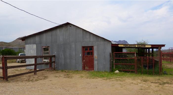 Terlingua Ranch Lodge Horse Corral and Barn