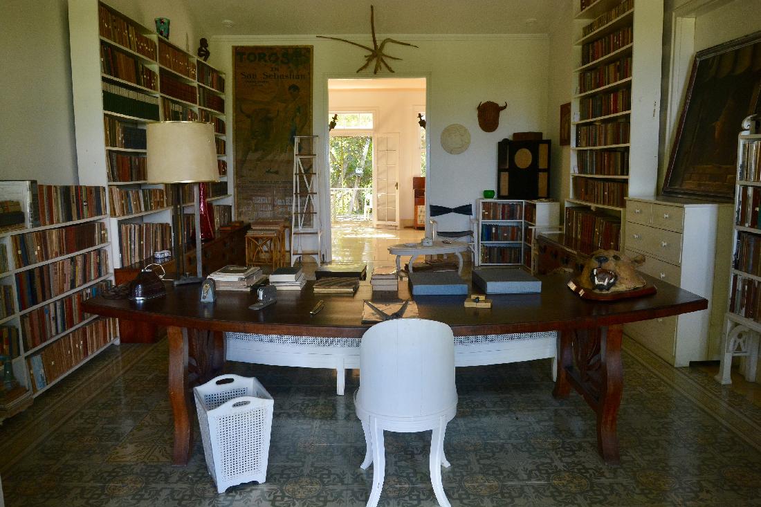 Inside Finca Vigia aka Hemingway's House (photographed by Yosel Vazquez)