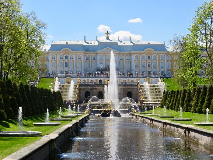Peterhof Palace in St. Petersburg, Russia