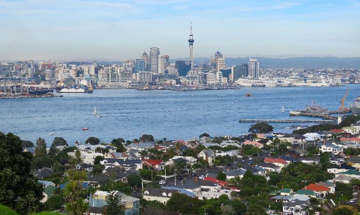 Auckland Skyline from Mount Victoria