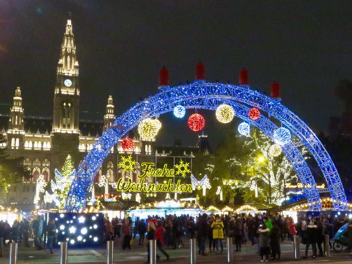 Christmas World on Rathausplatz in Vienna