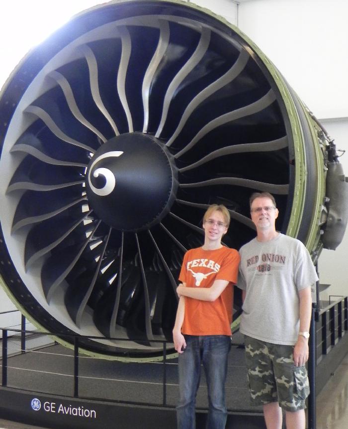 Giant Engine at Boeing