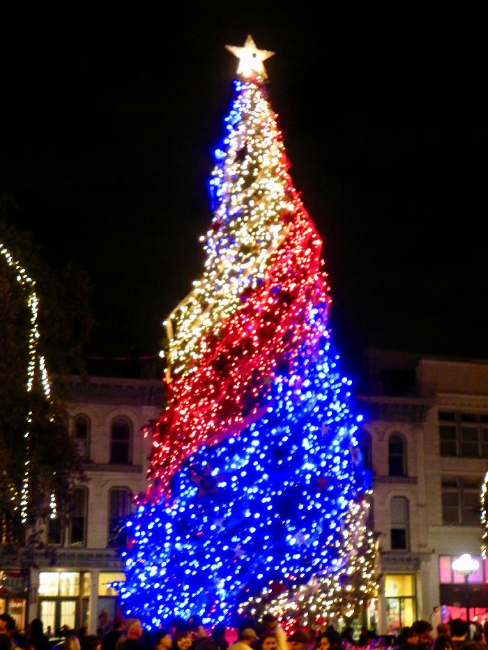 Christmas Tree at The Alamo