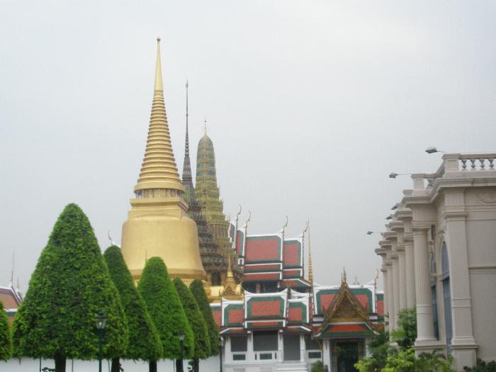 The Golden Chedi in The Temple of the Emerald Buddha