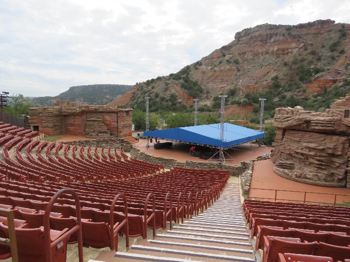 Pioneer Amphitheater at Palo Duro Canyon State Park