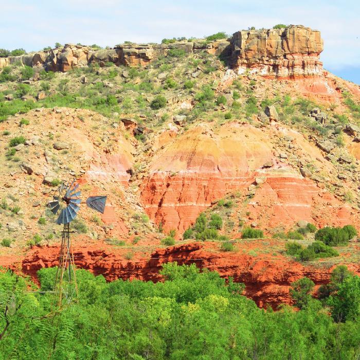 Hiking the Givens, Spicer, Lowry Trail at Palo Duro Canyon State Park