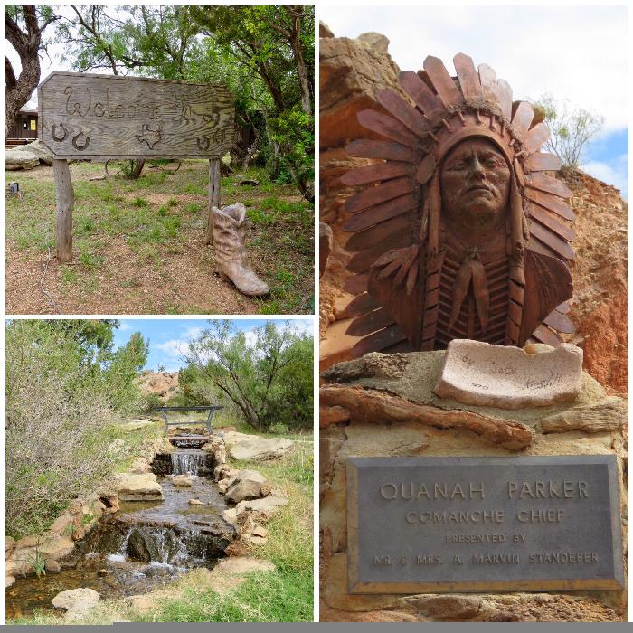 Grounds of Pioneer Amphitheater at Palo Duro Canyon State Park