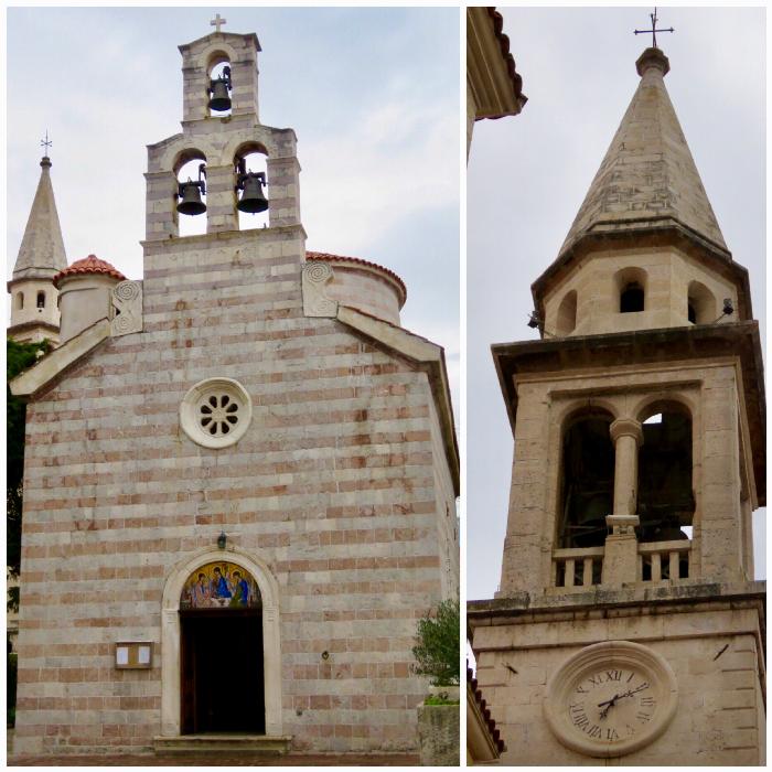 Orthodox Church of the Holy Trinity (left) and Church of Sveti Ivan (right)
