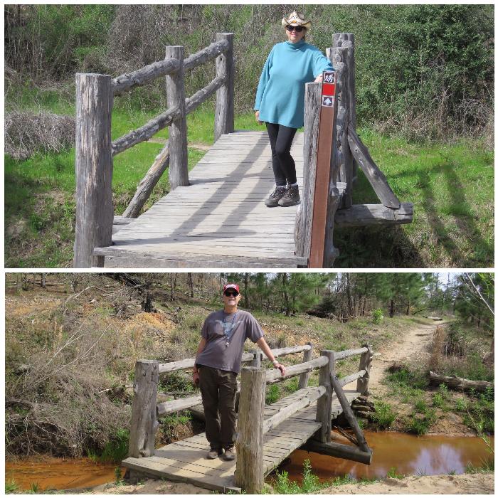 Crossing Bridges on the Scenic Overlook Hiking Trail