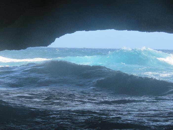 Underground Cave at Boka Tabla
