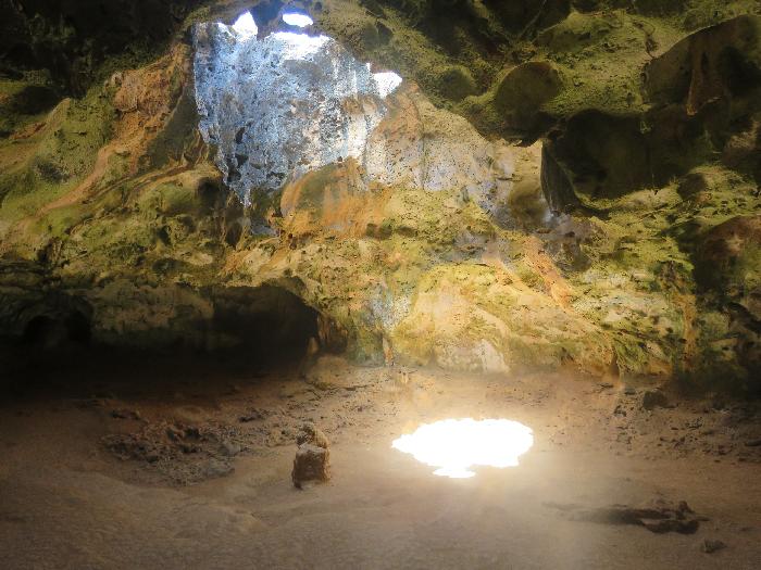 There's Daylight inside Quadirikiri Cave