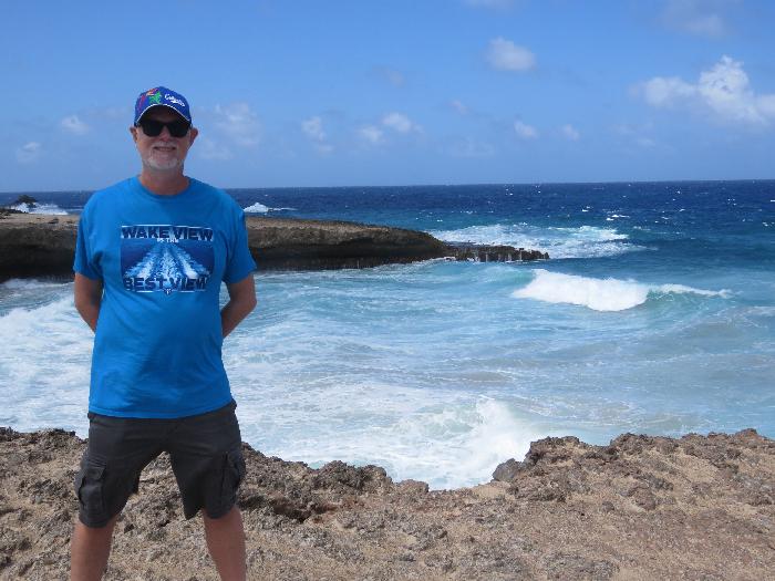 Scott at the Cliffs of Boca Prins