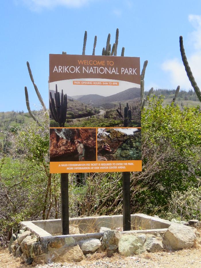Entering Arikok National Park