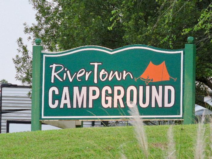 Entering River Town Campground