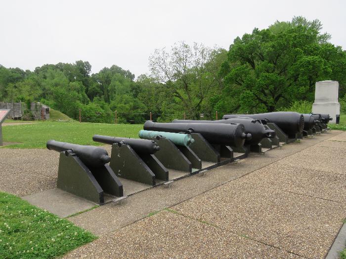 Artillery from the Battle of Vicksburg