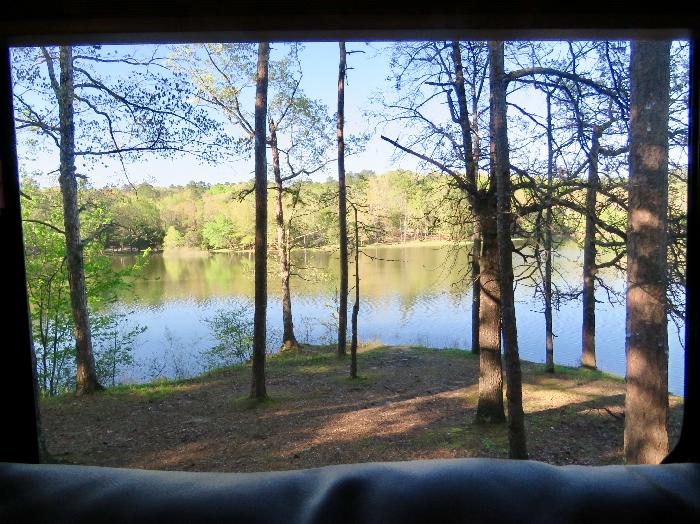 View from Tishomingo State Park Site 13