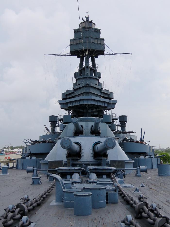 Foremast of USS Texas