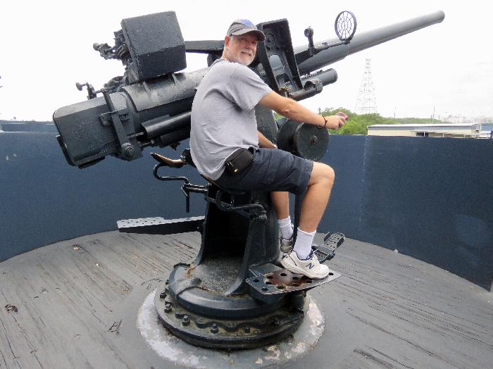 Try Operating a World War II Gun on Battleship Texas