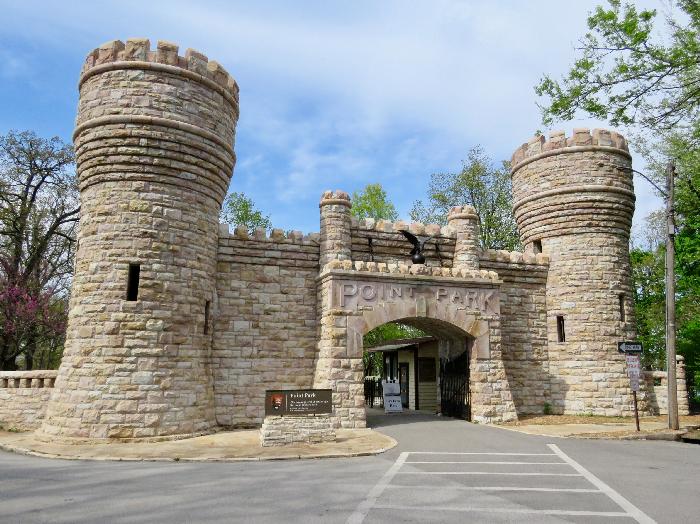 Entrance to Point Park at Lookout Mountain