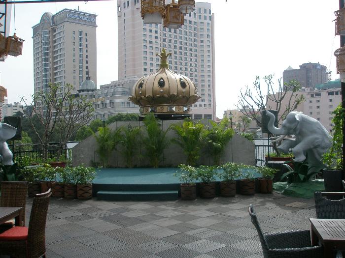 Rooftop Garden Bar at Rex Hotel