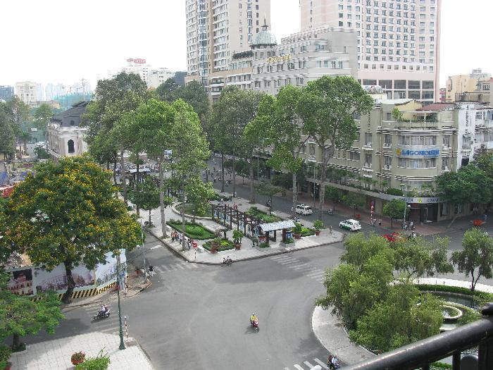 Ho Chi Minh City from Rex Hotel (Photo courtesy of Zoom)