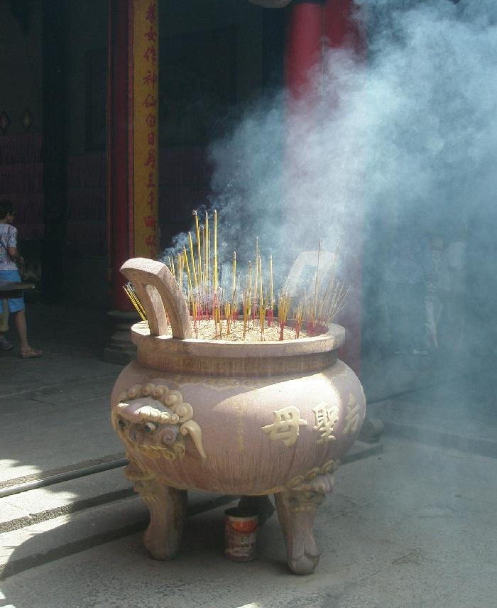 Incense at Thien Hau Temple Entrance