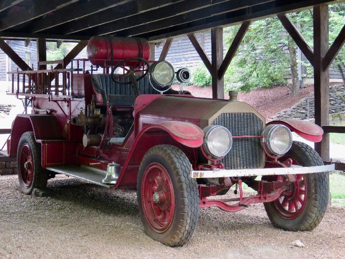 Antique Fire Truck at Jack Daniel Distillery