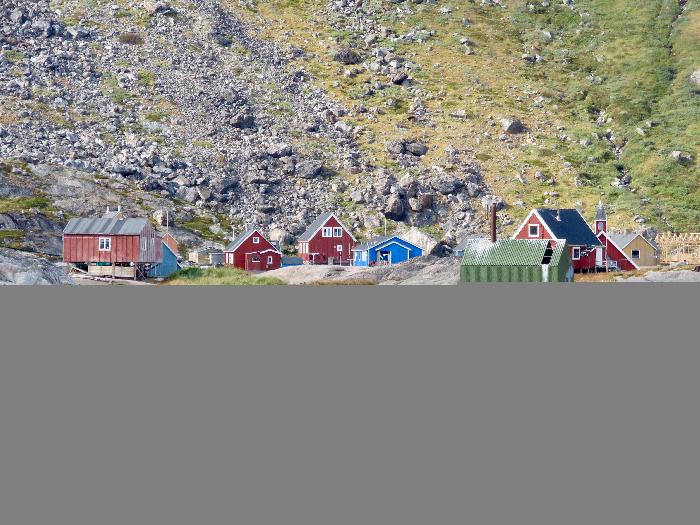 Up Close View of some Aappilattoq Homes