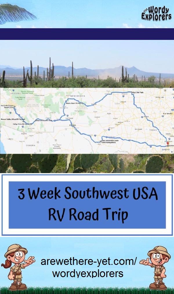 3 Week Southwest USA RV Road Trip