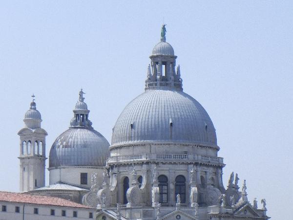 Curious Domed Church Seen From Venice Island