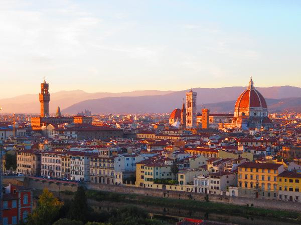 Florence is so Romantic at Sunset
