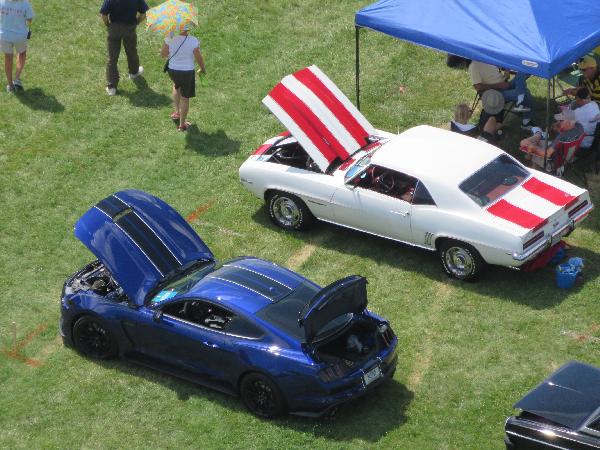 Amazing View of the Classic Car Show at the Liberty Memorial