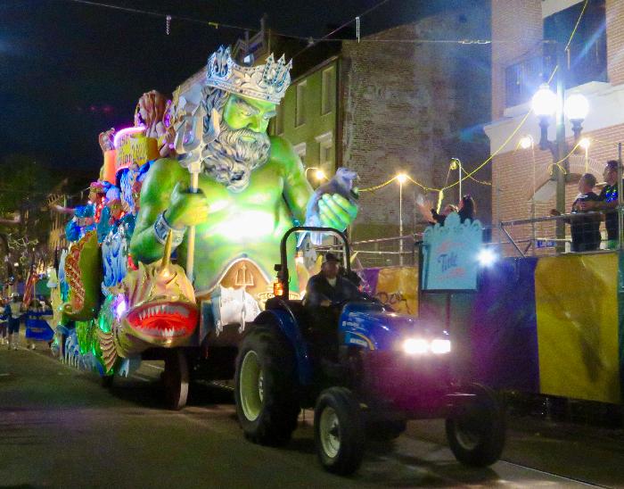 Title Float of Krewe of Proteus Parade