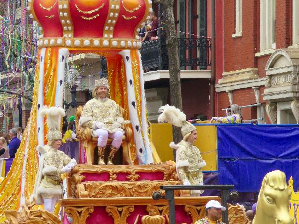 King of Carnival Toasts the New Orleans Mayor