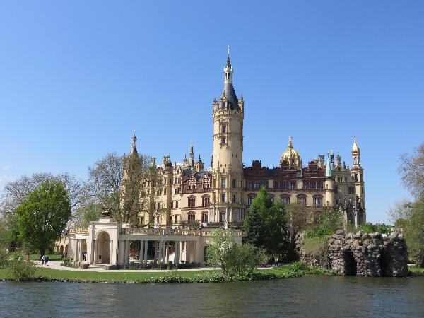 Palace Views from the Waters of Lake Schwerin